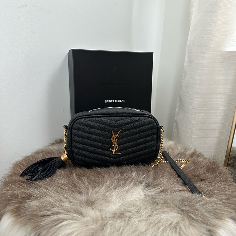 Saint Laurent Authentic cross-body bag. Gently used. Dust bag and box included.